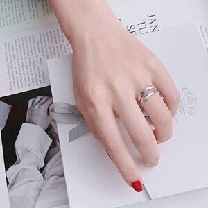 925 Sterling Silver Hug Ring